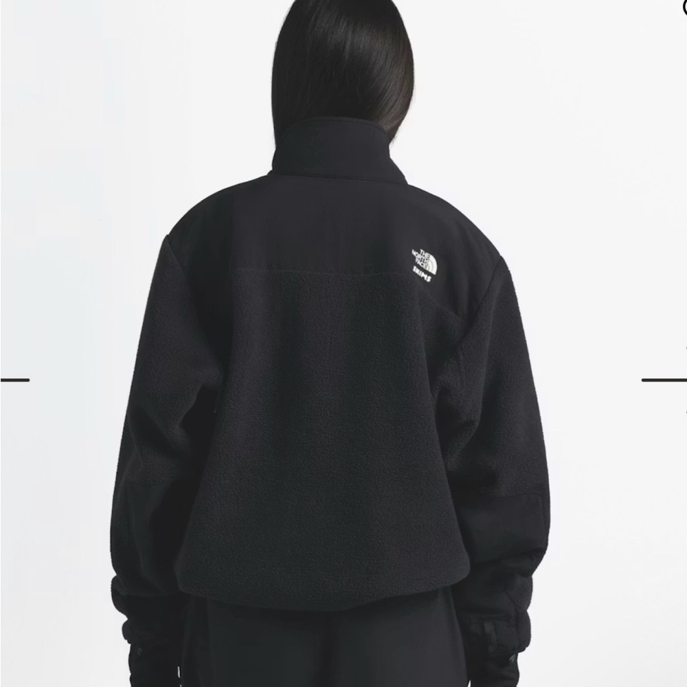 The Northface x Skims 1995 Denali Fleece Jacket in Onyx Size Medium NWOT - Picture 4 of 5